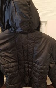 Black puffer jacket